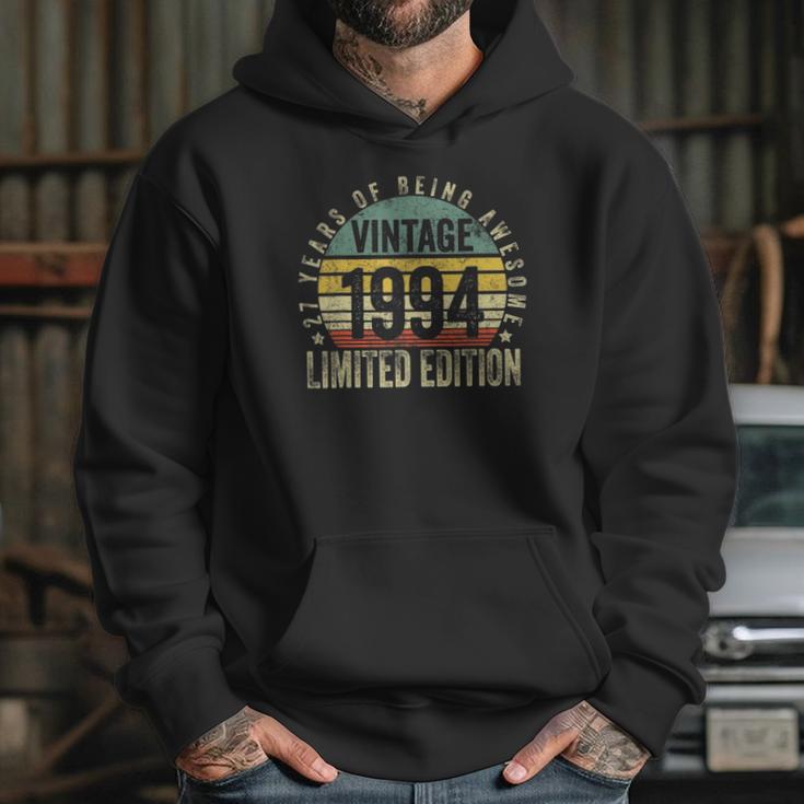 27 Years Old Gifts Vintage 1994 Limited Edition 27Th Birthday Hoodie Gifts for Her