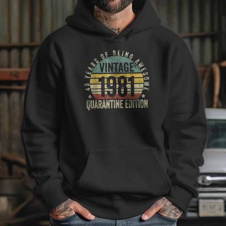 41St Birthday Vintage 1981 Hoodie Gifts for Her