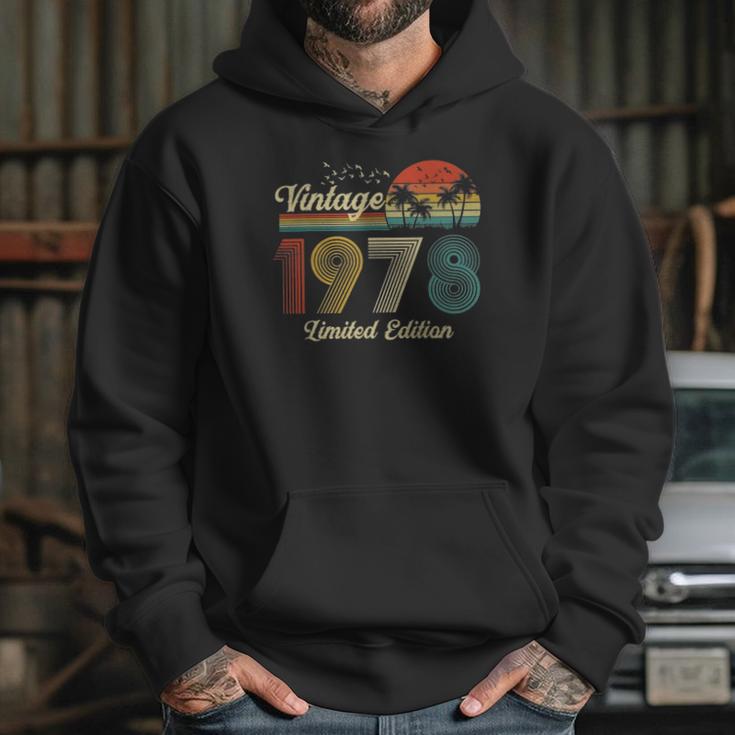 44 Years Old Vintage 1978 Limited Edition 44Th Birthday Hoodie Gifts for Her