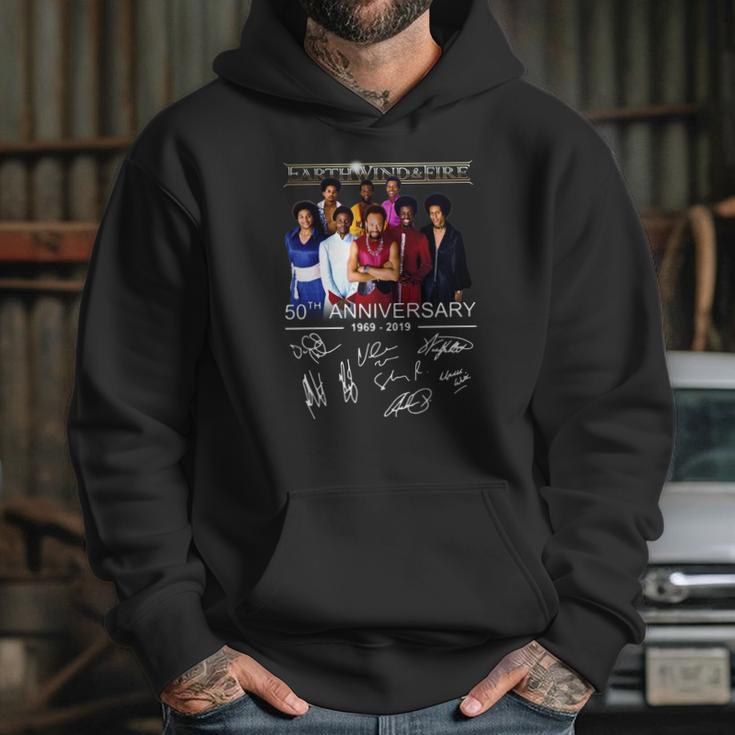 50Th Anniversary Earth Wind & Fire 1969 2019 Signatures Shirt Hoodie Gifts for Her