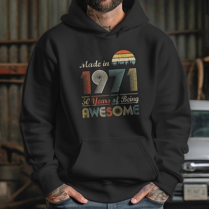 51St Birthday Vintage 1971 Hoodie Gifts for Her