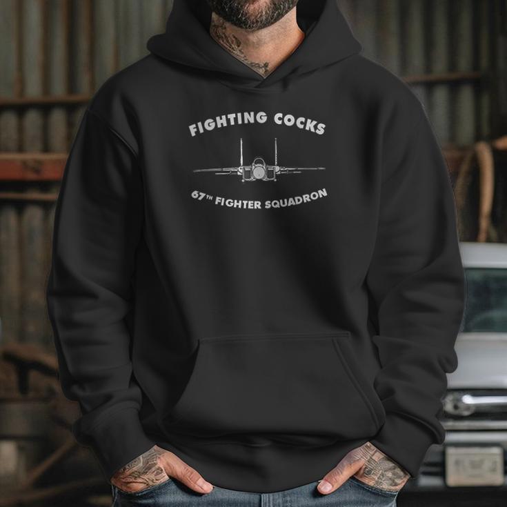 67Th Fighter Squadron The Fighting Cocks F15 Eagle Hoodie Gifts for Her