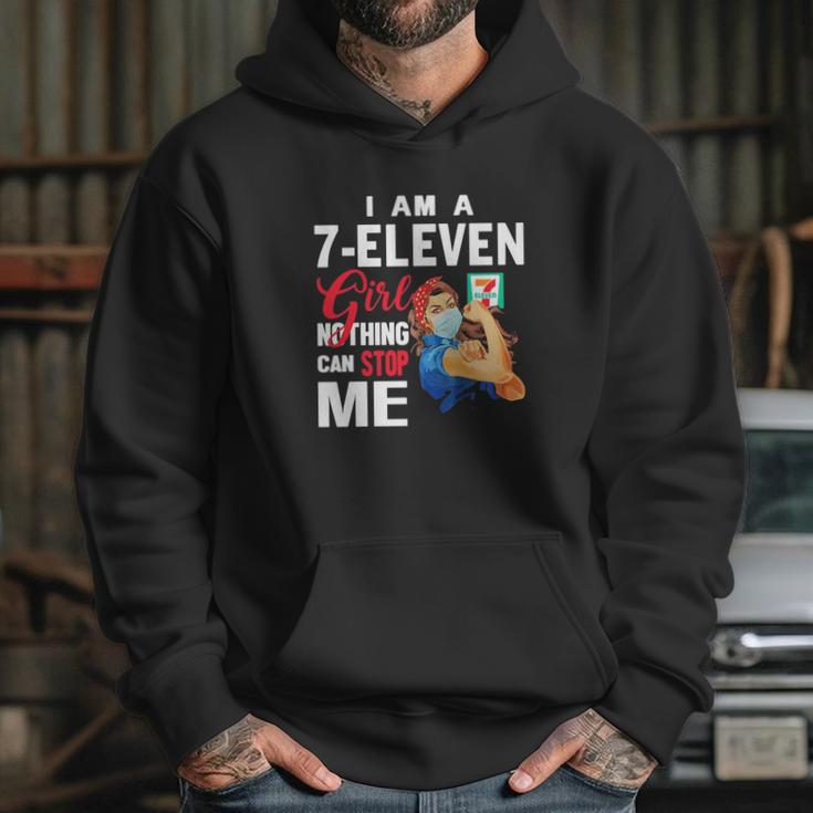 I Am A 7-Eleven Girl Nothing Can Stop Me Coronavirus Shirth Hoodie Gifts for Her