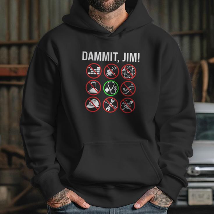 89Ward Dammit Jim Hoodie Gifts for Her