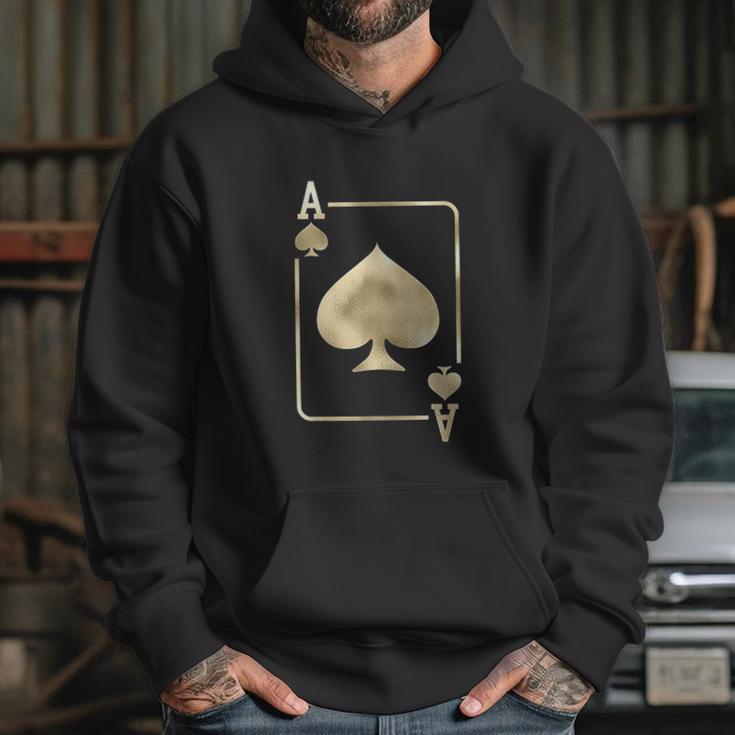 Ace Of Spades Playing Card Halloween Glam Costume Hoodie Gifts for Her