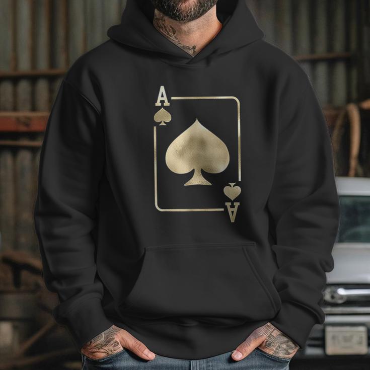 Ace Of Spades Playing Card Halloween Glam Hoodie Gifts for Her