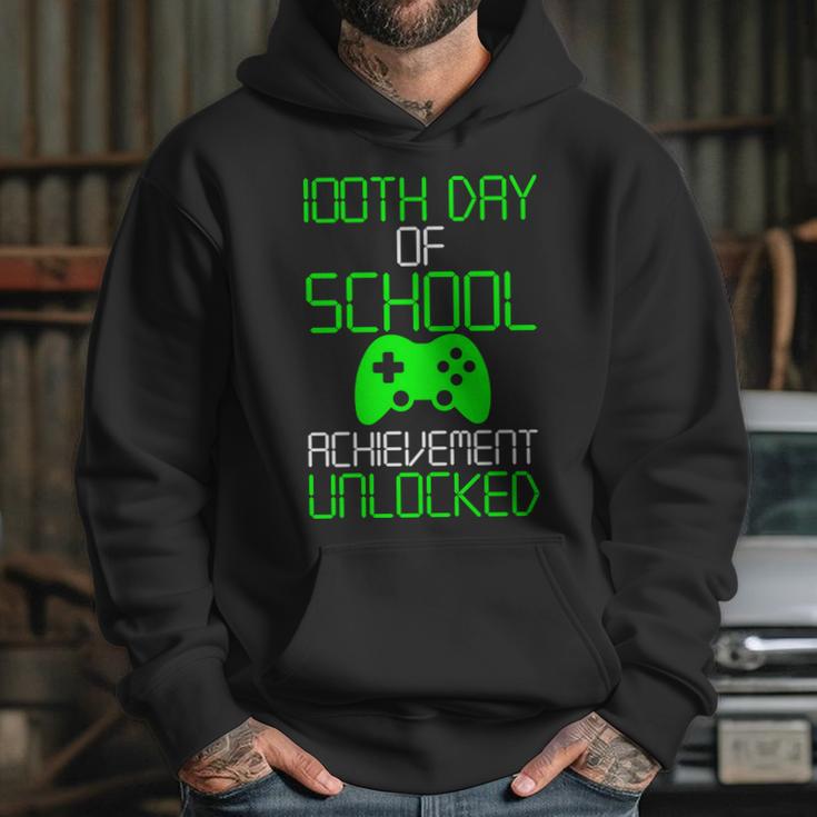 Achievement Unlocked Funny 100Th Day Of School Hoodie Gifts for Her