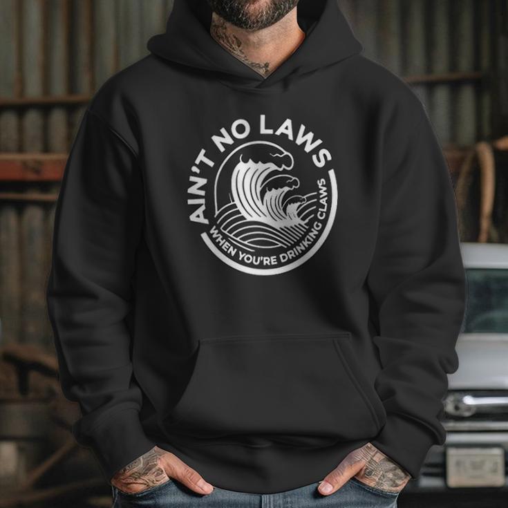 Aint No Laws When You Are Drinking Claws Hoodie Gifts for Her