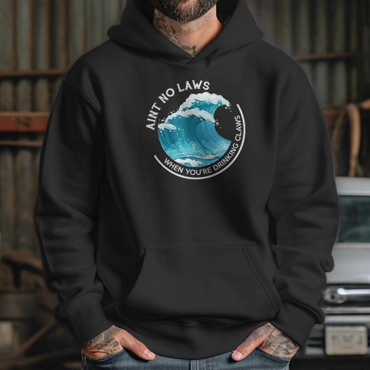 Aint No Laws When You Are Drinking Claws The Original Hoodie Gifts for Her