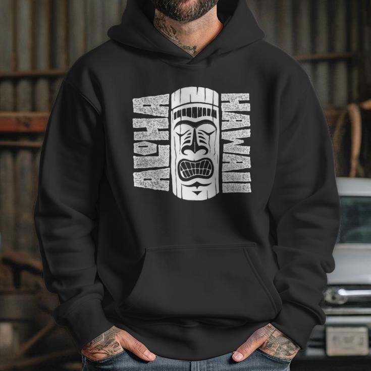 Aloha Hawaii Tiki Statue Hoodie Gifts for Her