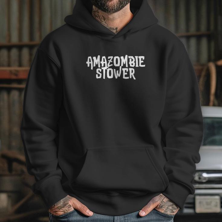 Amazombie Stower Employee Warehouse Coworker Swag Gift Hoodie Gifts for Her