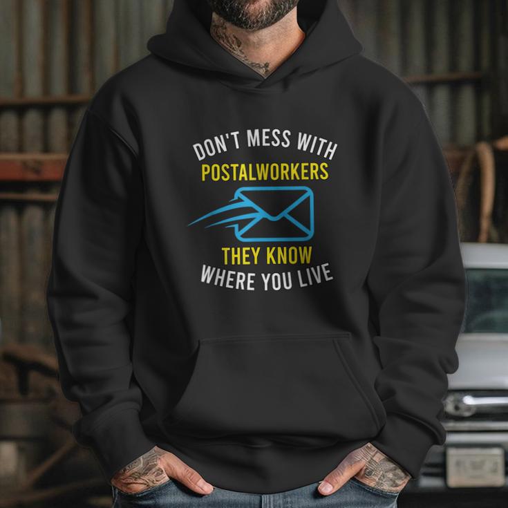 American Postal Worker Mailed It Mail Escort For Mailman Hoodie Gifts for Her