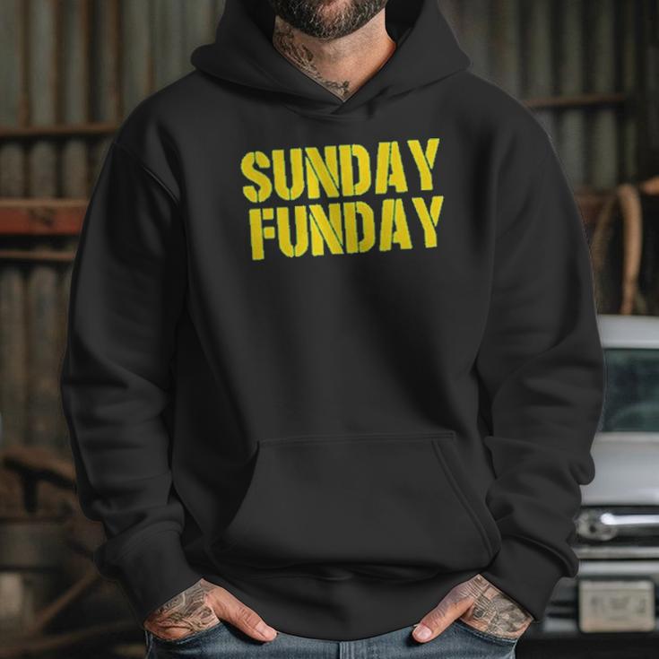 Americas Finest Apparel Green Bay Sunday Funday Hoodie Gifts for Her