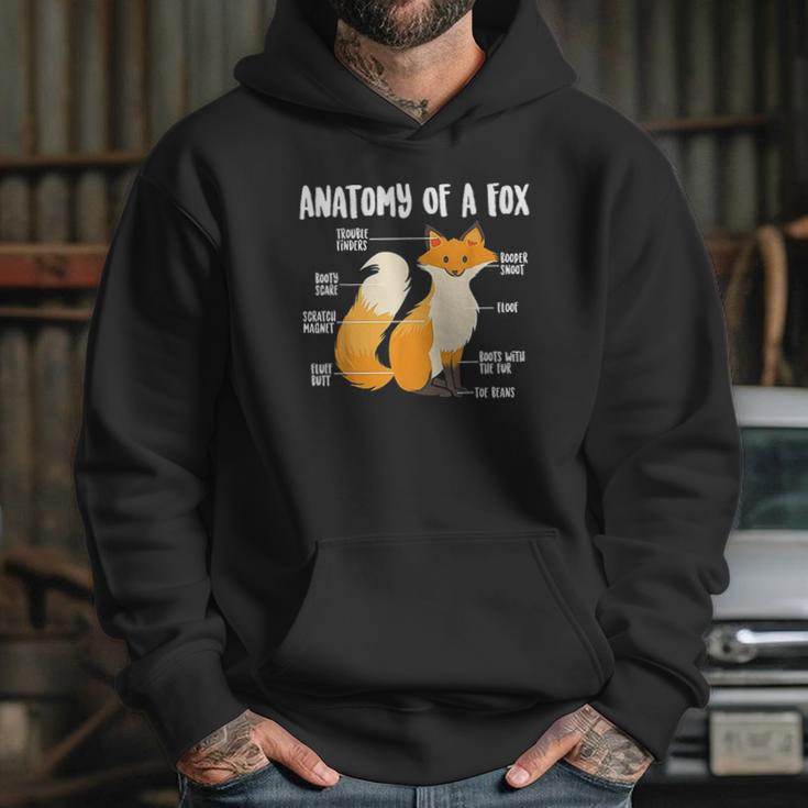 Anatomy Of A Fo Cute Sweet Carnivore Funny Animal Gift Hoodie Gifts for Her