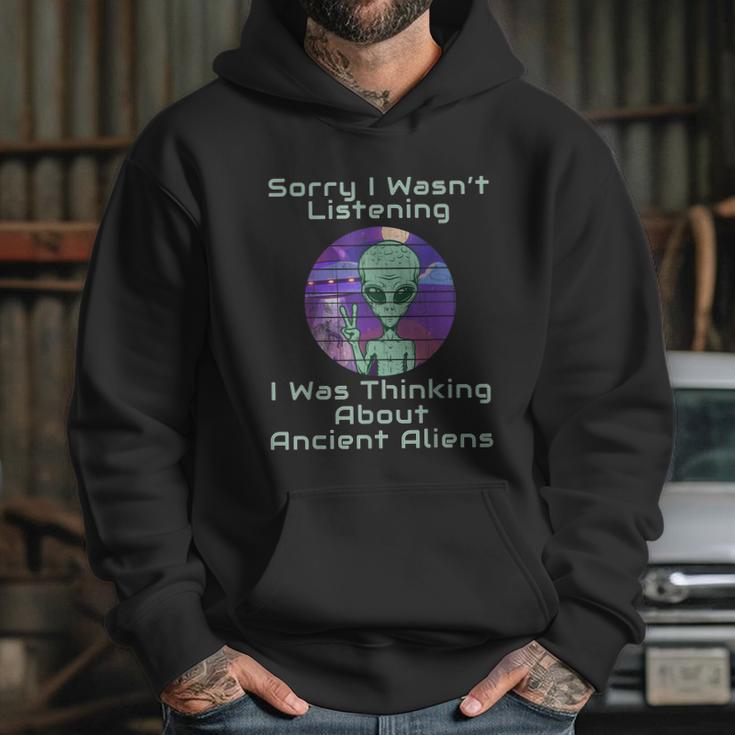 Ancient Aliens Theorists Astronaut Ufo Conspiracy Theory Hoodie Gifts for Her