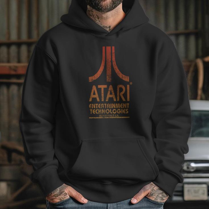 Atari Entertainment Technologies Distressed T- Hoodie Gifts for Her