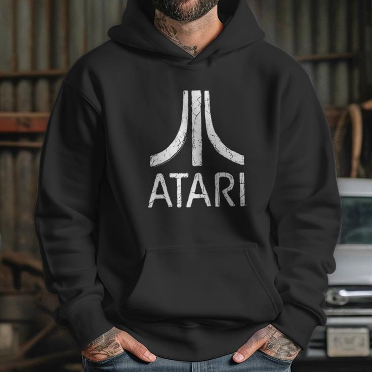 Atari Video Game Retro Logo Vintage Gaming Console Hoodie Gifts for Her