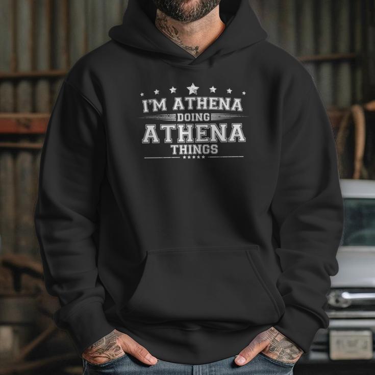 Athena Graphic Design Printed Casual Daily Basic Hoodie Gifts for Her