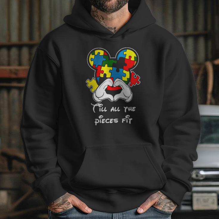 Austim Mouse Cartoon - Austim AwarenessShirt Hoodie Gifts for Her