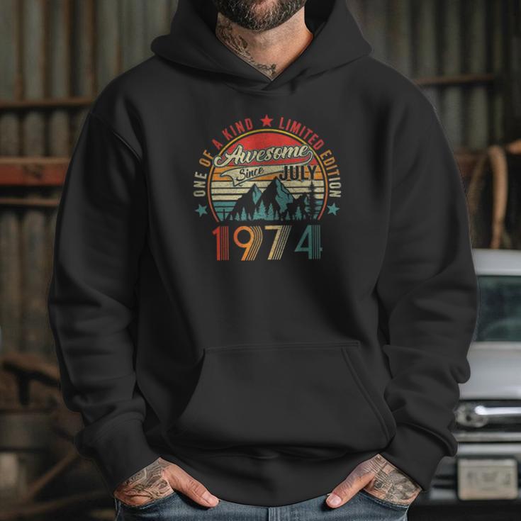 Awesome Since July 1974 Born July 1974 47 Years Old Hoodie Gifts for Her