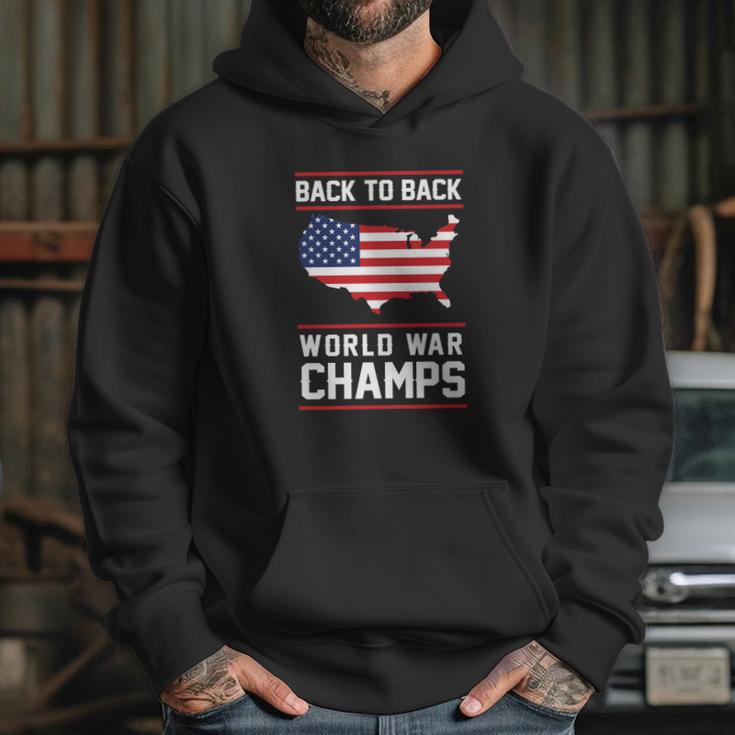 Back To Back World War Champs Usa Hoodie Gifts for Her