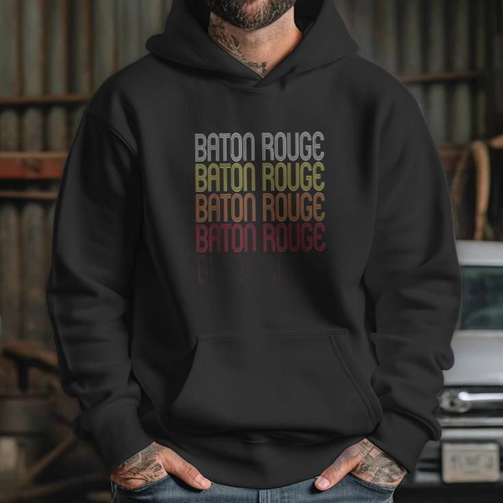 Baton Rouge La | Vintage Style Louisiana Hoodie Gifts for Her