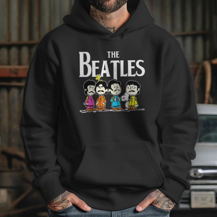 The Beatles And Snoopy Hoodie Gifts for Her