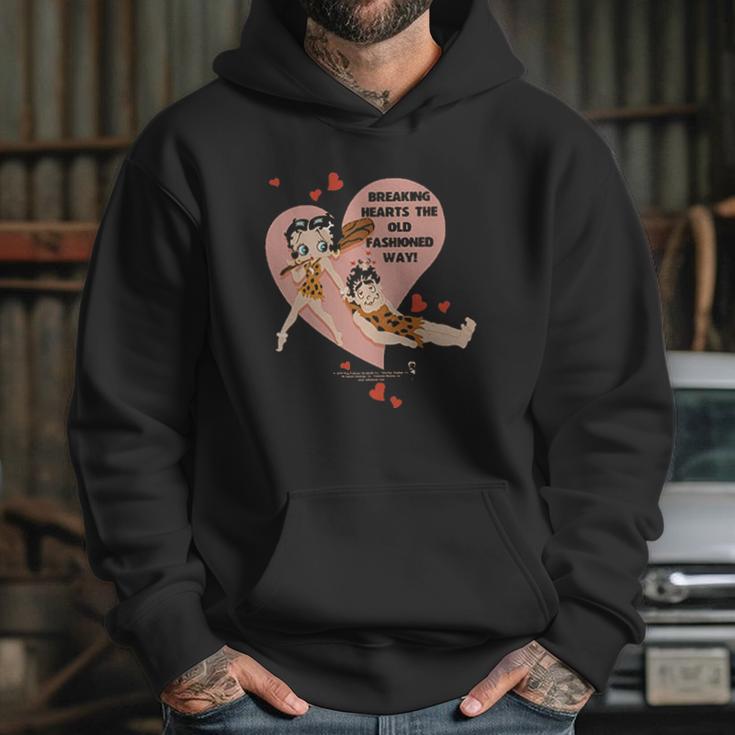 Betty Boop Breaking Hearts Valentines Day Hoodie Gifts for Her