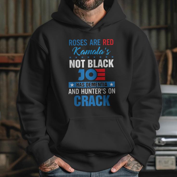 Biden Roses Are Red Kamala Not Black Joe Hoodie Gifts for Her