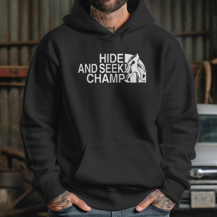 Big Foot Hide And Seek Champ Hoodie Gifts for Her