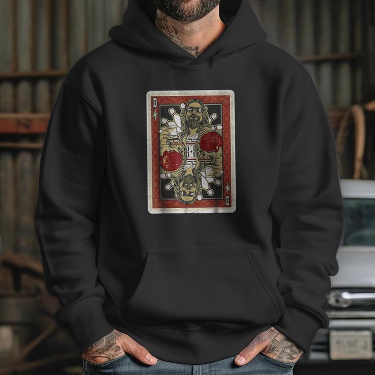 The Big Lebowski The Dude Abides Playing Card Hoodie Gifts for Her