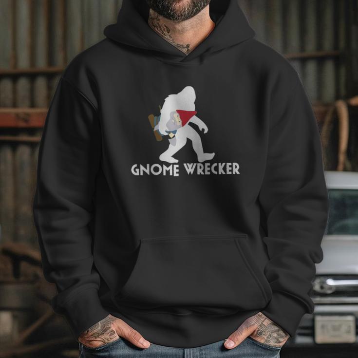 Bigfoot Gnome Wrecker Shirt Funny Cute Sasquatch Gift Hoodie Gifts for Her