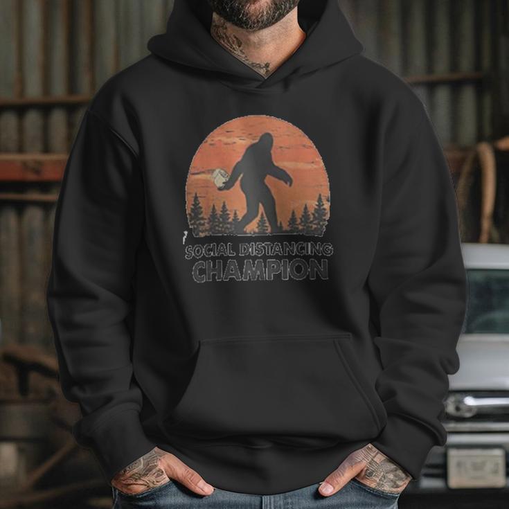 Bigfoot Social Distancing Hoodie Gifts for Her