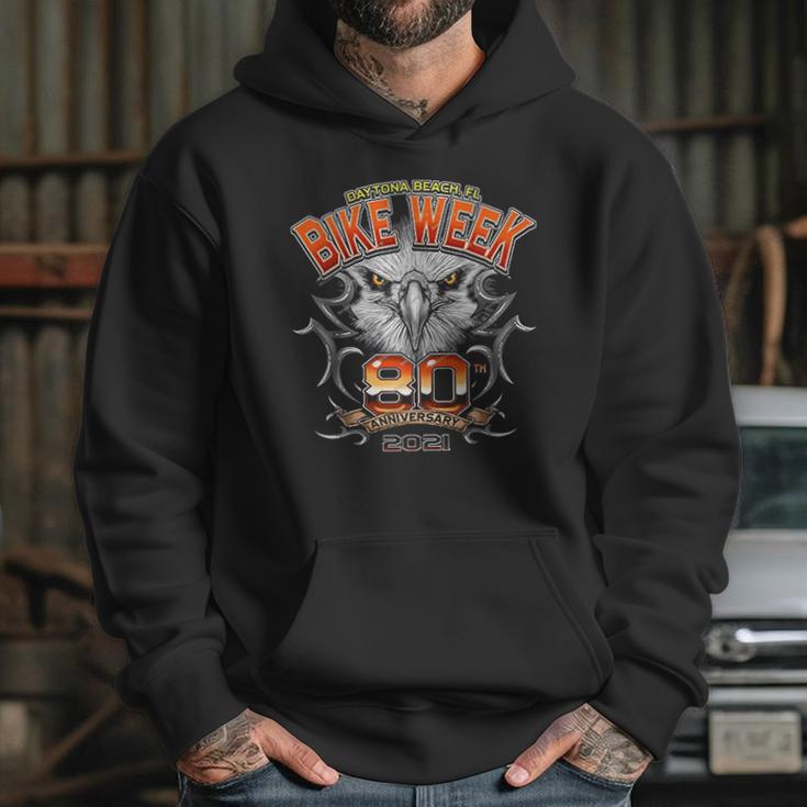 Bike Week Daytona Beach 80Th Anniversary Hoodie Gifts for Her