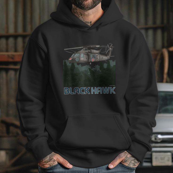 Black Hawk Helicopter Military Armed Forces Novelty Hoodie Gifts for Her