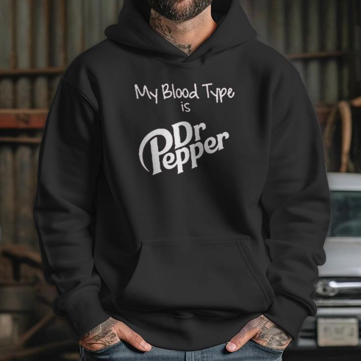 My Blood Type Is Dr Pepper Hoodie Gifts for Her