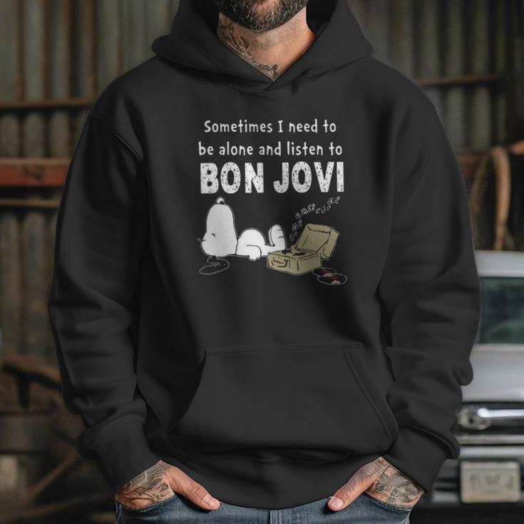 Bon Jovi - Snoopy Hoodie Gifts for Her