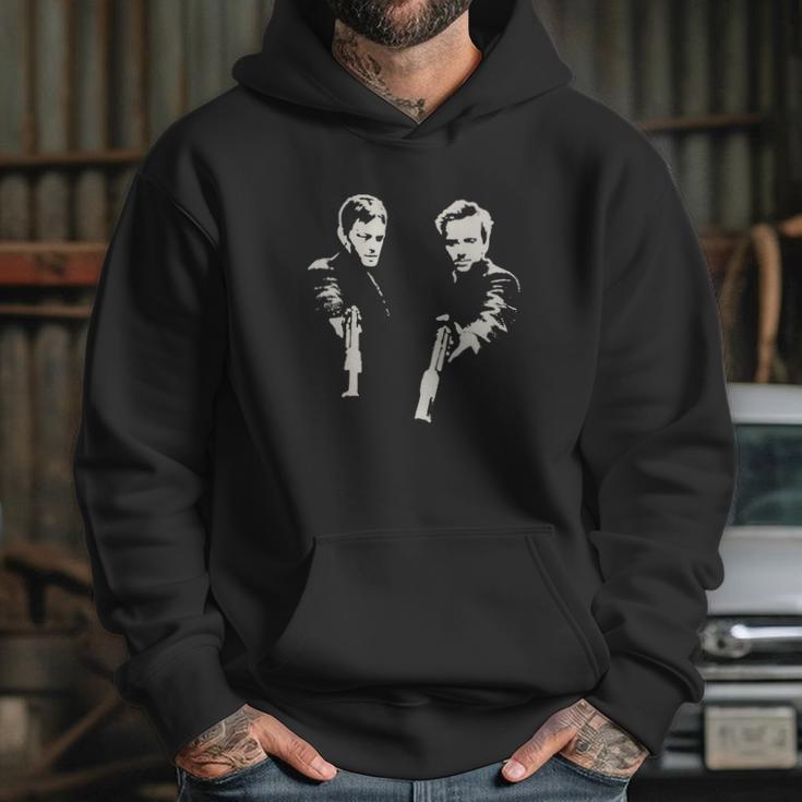 Boondock Saints Mens Bros Prayer Hoodie Gifts for Her