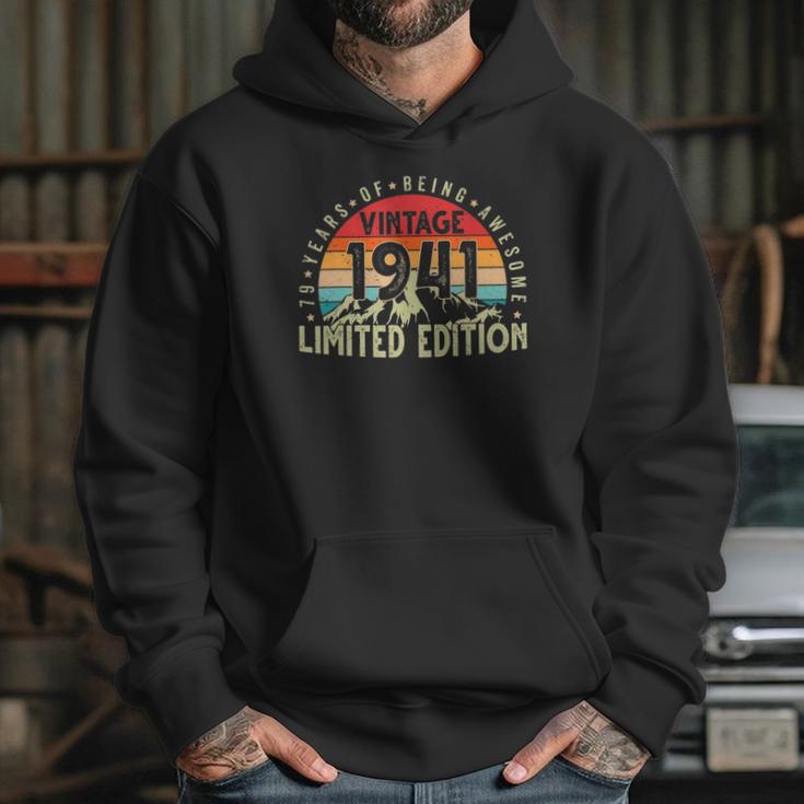 Born In 1941 Vintage Limited Edition 79 Years Old 79Th Bday Hoodie Gifts for Her