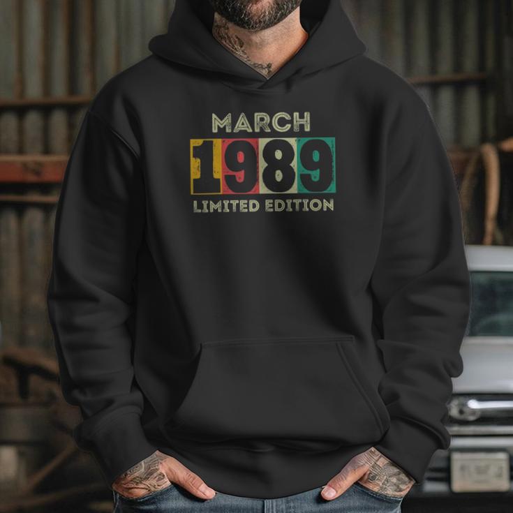 Born In March 1989 32Nd Birthday Gift 32 Years Old Hoodie Gifts for Her