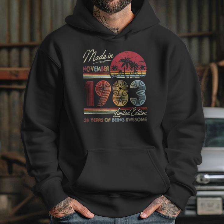 Born November 1983 Birthday Gift Made In 1983 38 Years Old Hoodie Gifts for Her