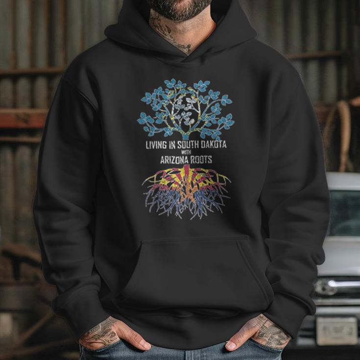 Boy Youth Living In South Dakota With Arizona Roots Hoodie Gifts for Her