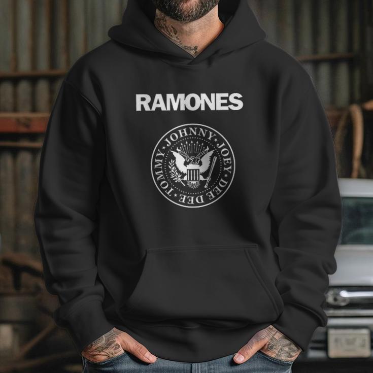 Bravado Mens Ramones Presidential Seal Hoodie Gifts for Her