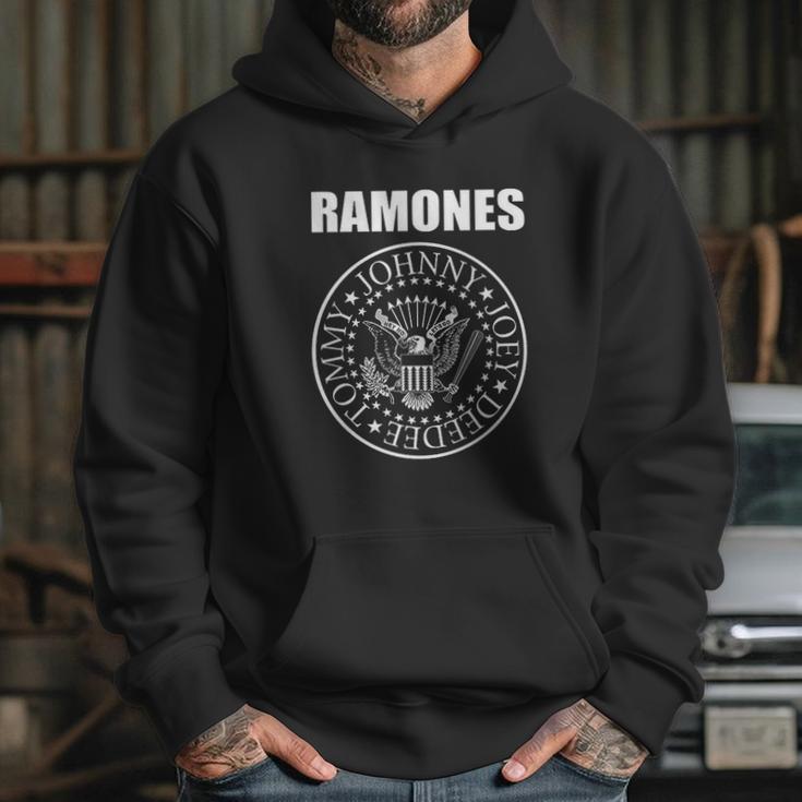 Bravado Mens Ramones Presidential Seal Hoodie Gifts for Her