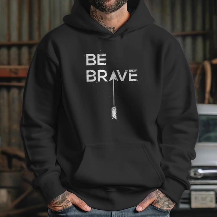 Be Brave Inspirational Quote Joshua 1 9 Scripture Hoodie Gifts for Her