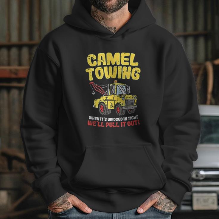 Camel Towing Funny Crude Tow Truck Recovery Workers Gift Hoodie Gifts for Her