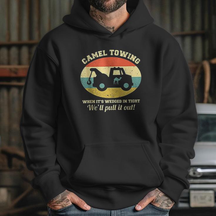 Camel Towing Retro Hoodie Gifts for Her