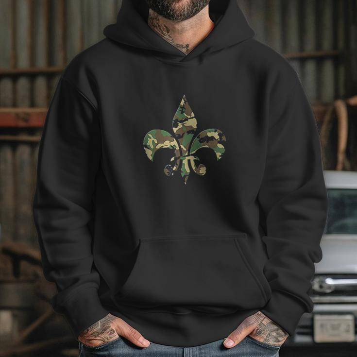 Camo New Orleans Nola Style Vintage Hoodie Gifts for Her