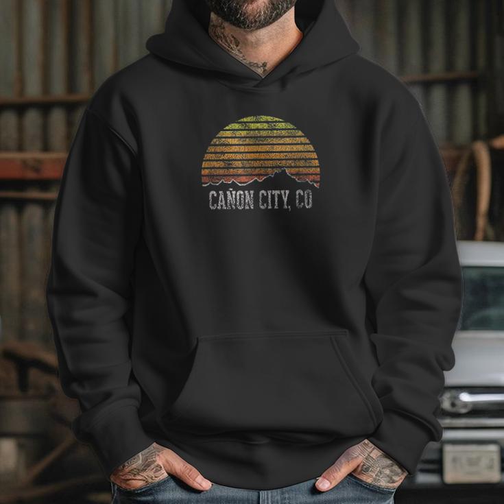 Canon City Colorado Mountain Sunset Winter Hoodie Gifts for Her