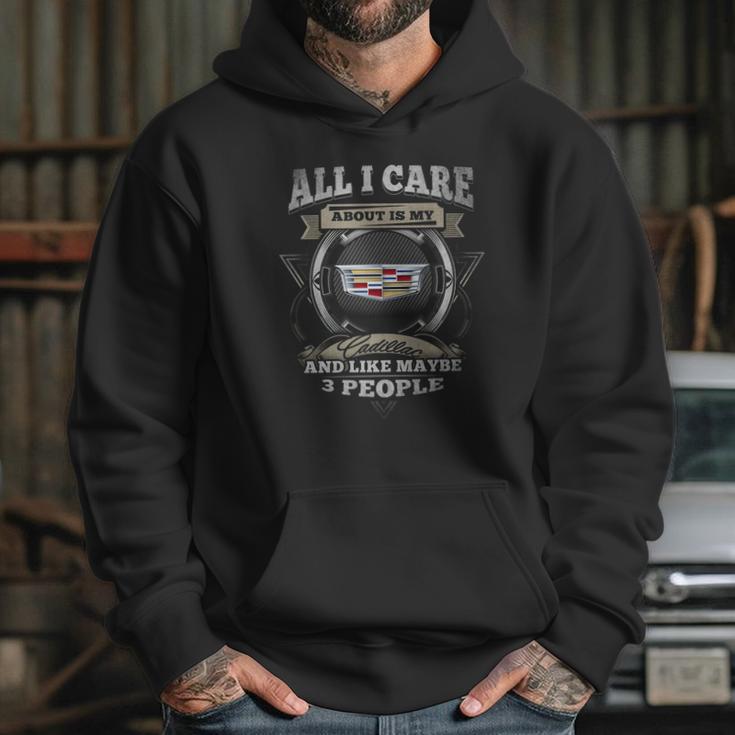 All I Care Cadillac Hoodie Gifts for Her